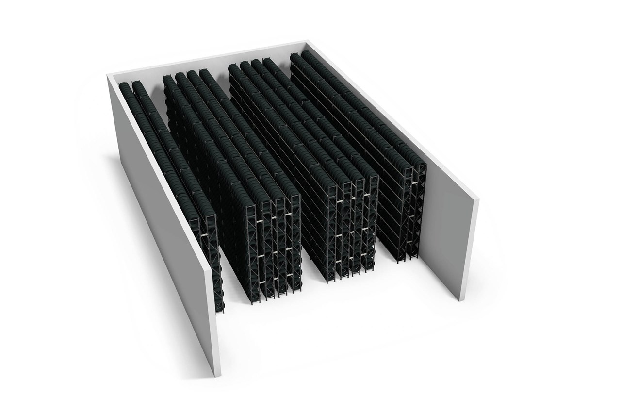 Twin racks dækreoler